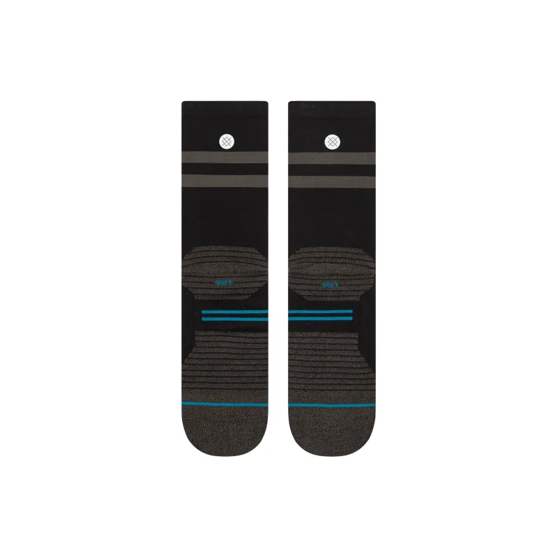 Stance Mid Calf Socks Unisex 3 Pack Black-3