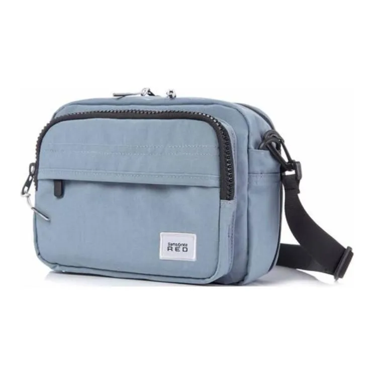 SAMSONITE Nylon Shoulder Bag Crossbody Bag Mini Unisex Blue-1