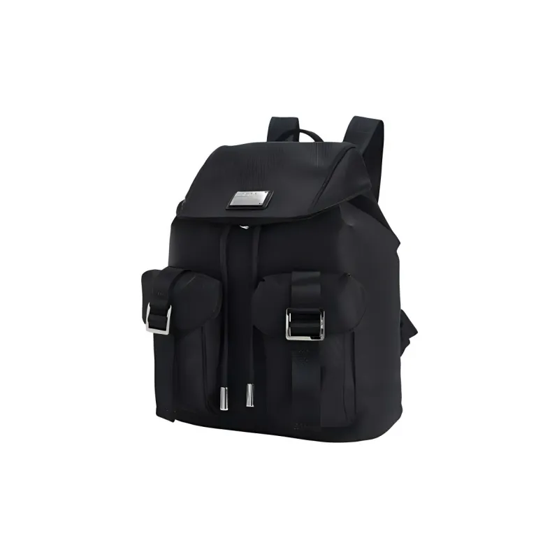 FILA Fabric Backpack Regular Women's Black-1