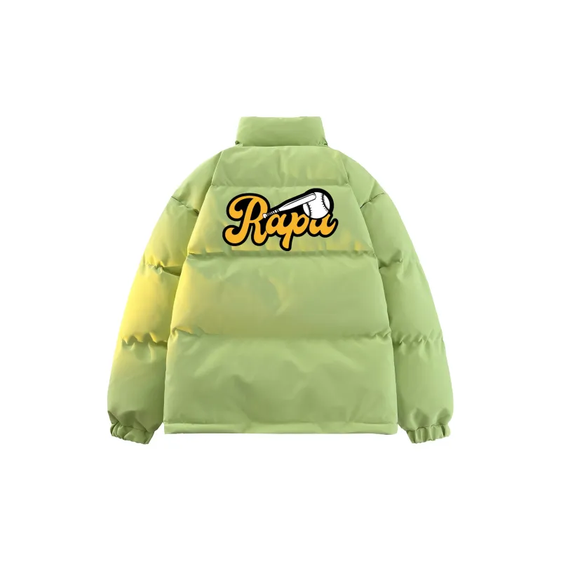 RAP PANDA Puffer Jackets Unisex-15