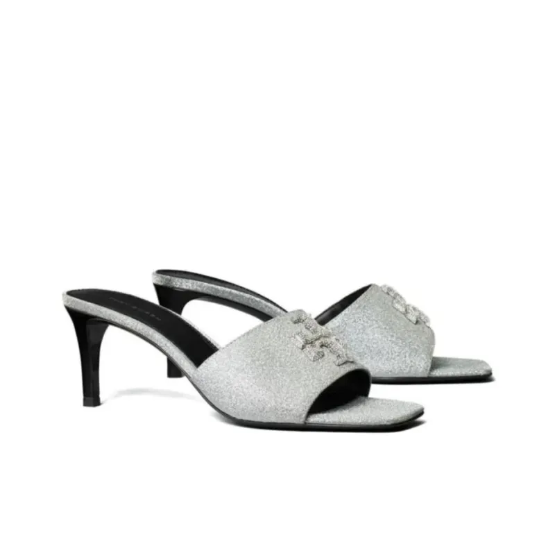 TORY BURCH Eleanor 65mm Glitter Mules-2