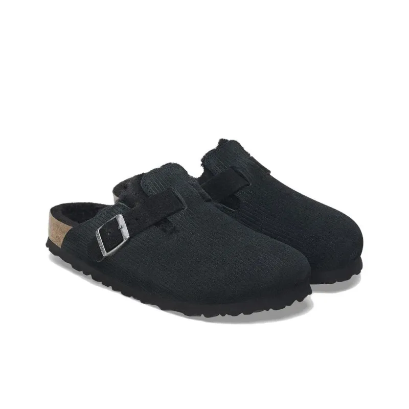 Birkenstock EVA Slip Resistant Closed Toe Slippers Unisex Black Narrow-3