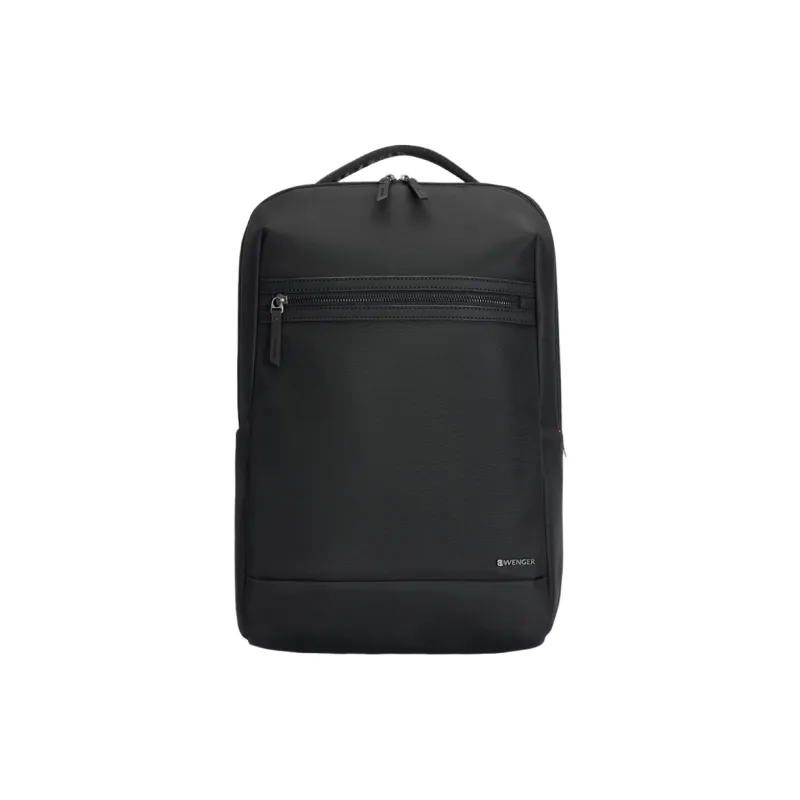 Wenger Nylon Backpack Large Size Men's Black-0