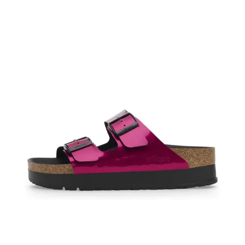 Birkenstock EVA Slip-Resistant Slide Slippers Women's Magenta Narrow Fit