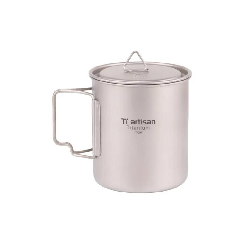 Tiartisan Outdoor Water Equipment Water Container 200ml 300ml 350ml 450ml 750ml Pure Titanium-11