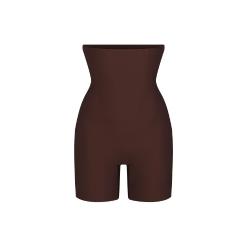 SKIMS FW24 BODY CORE SCULPT HIGH WAISTED SHORT Shapewear Bottom Women's COCOA/Cocoa
