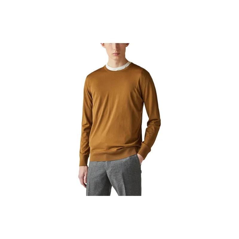 Loro Piana Sweaters Men Brown-1
