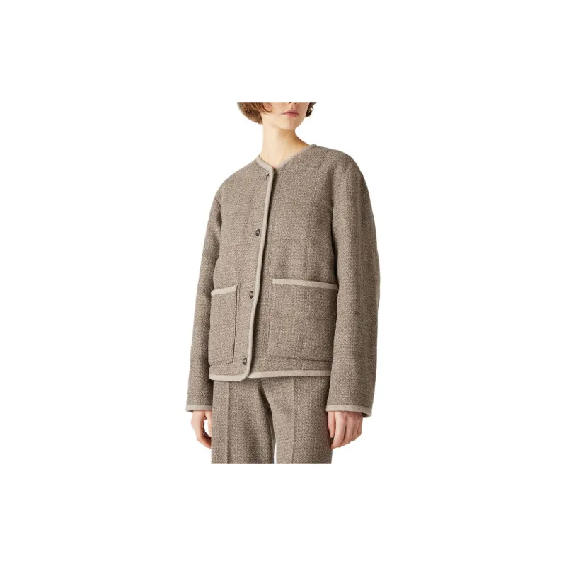Loro Piana FW24 Jackets Coats Women's Umber-3