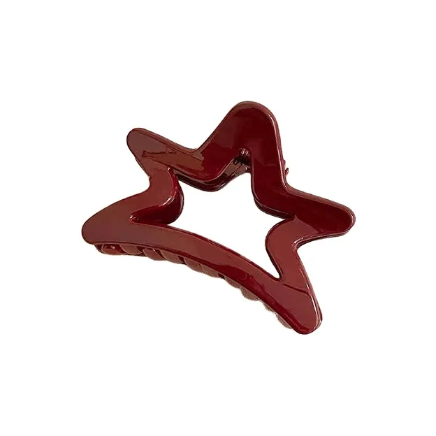 Water Jade Acrylic Hair Clips Women's-6