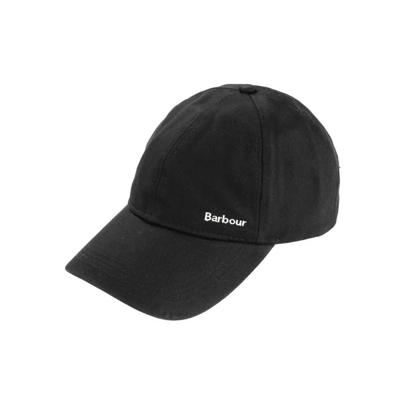 BARBOUR Cotton Baseball Caps Women's Black-0