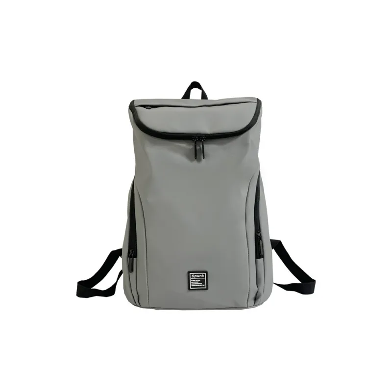 Yalu Oxford Backpack Regular Unisex Black/White/Gray-6
