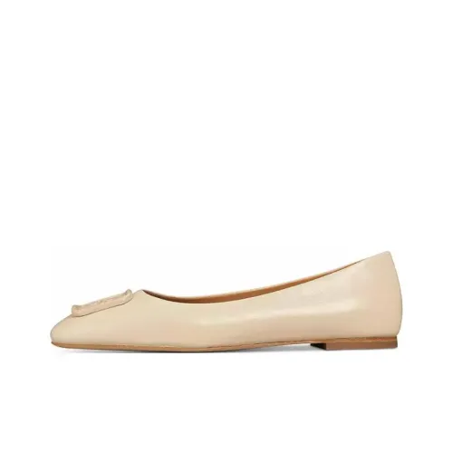 TORY BURCH Georgia Extended Width Casual Single Shoes Women's Beige