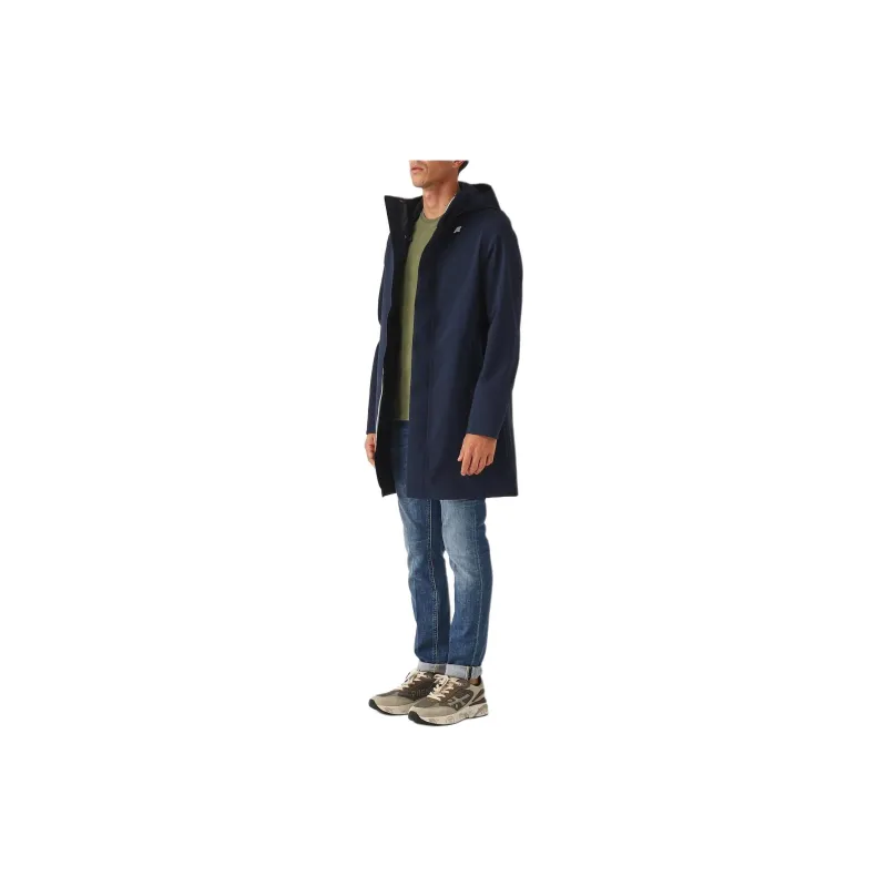 K WAY Jackets & Coats Men's Blue-2