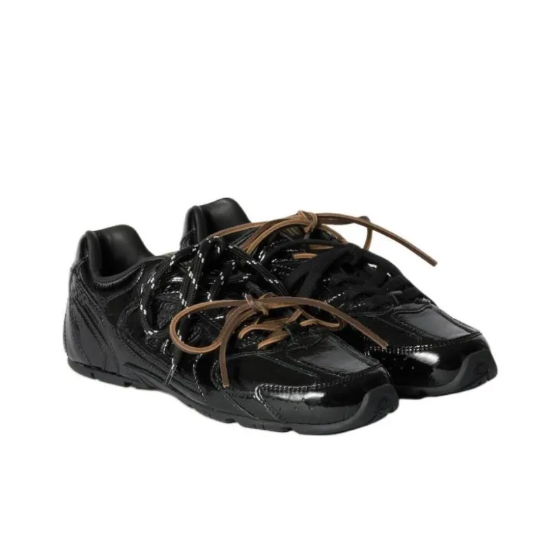 New Balance x MIU MIU 530 SL Low Top Casual Shoes Women's Black-2