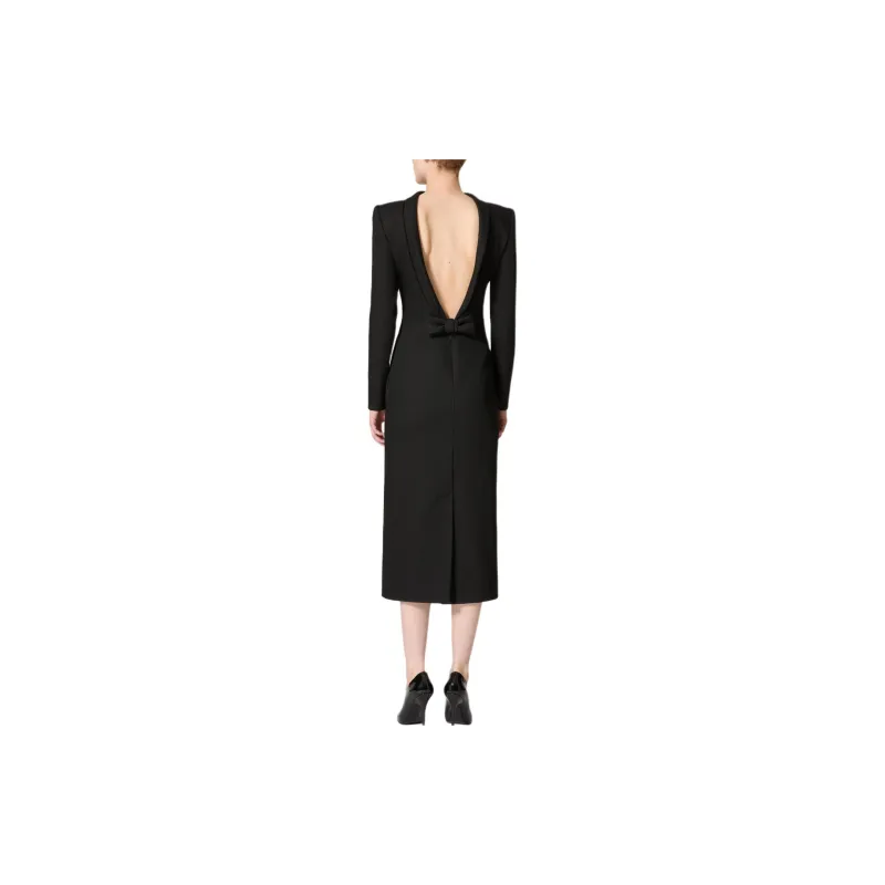 Valentino V back Midi Dress-2