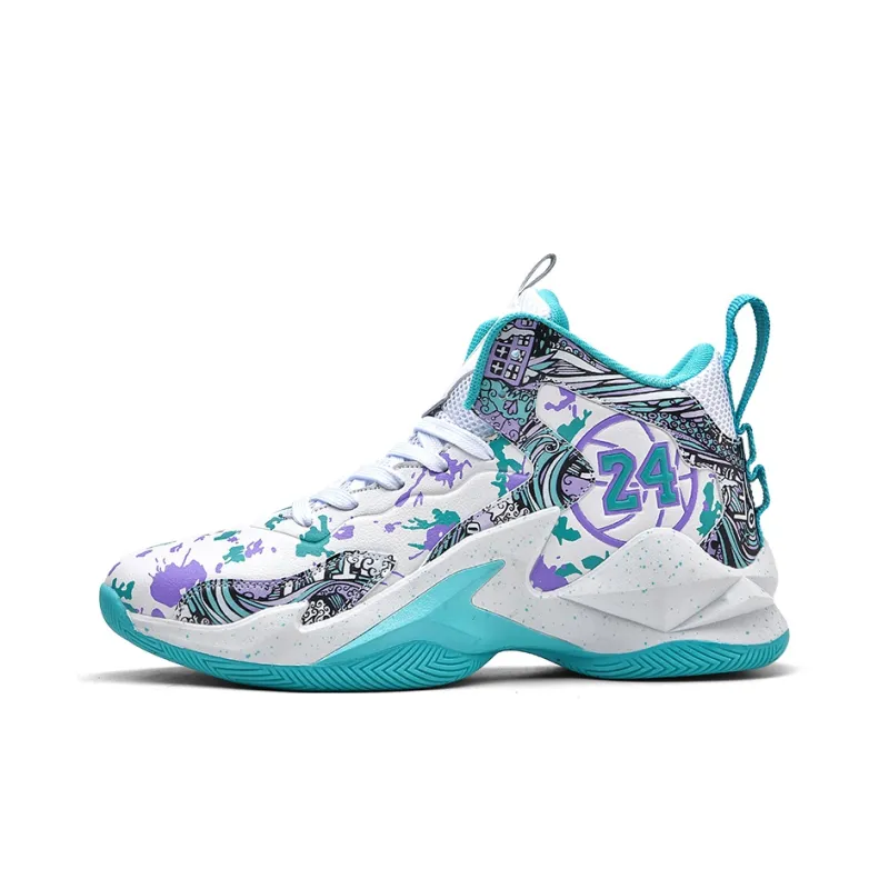 MUSHILANDI Cushioning Balance Height Increasing Mid Top Basketball Shoes Unisex-7