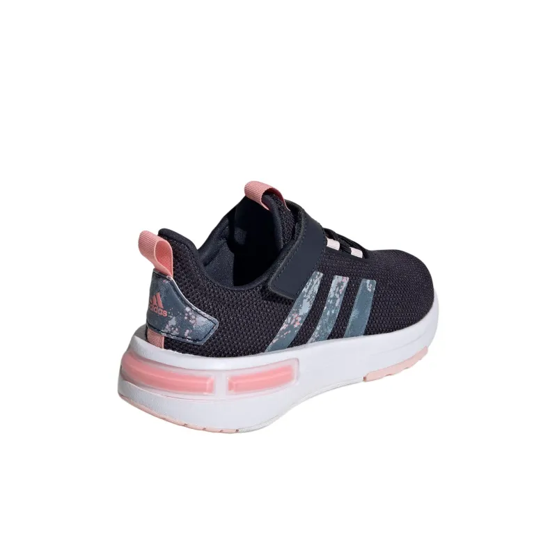Adidas RACER TR23 Anti-Slip Wear-Resistant Low-Top Kids Lifestyle Shoes Marine Blue Children Aged 3-7 Years Old-2