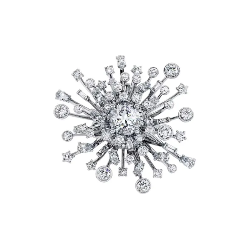 Swarovski Diamond Rings Unisex White-0