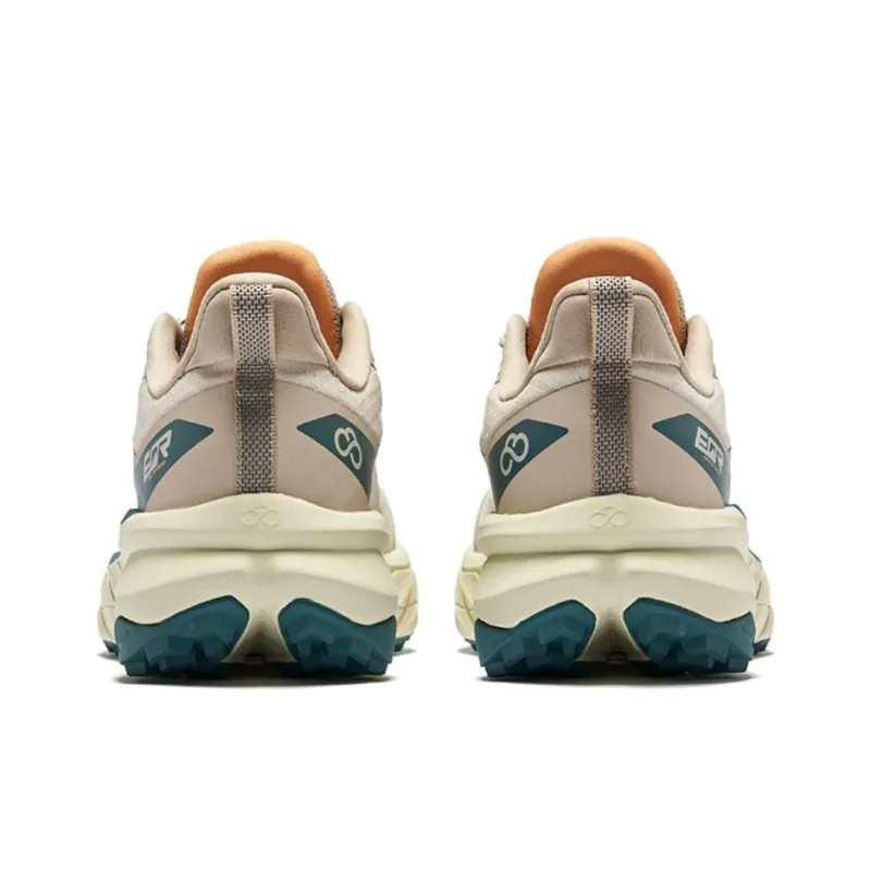 Erke Aspect Anti Slip And Wear Resistant Support Rebound Low Top Running Shoes Women's Warm Flax Light Smoked Coffee-3