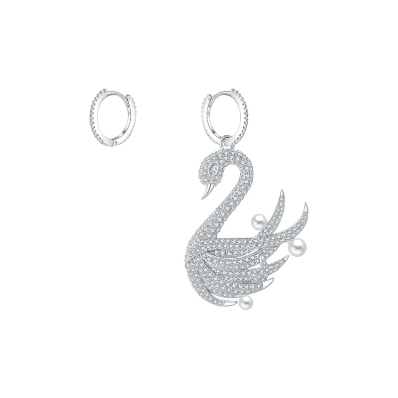 BABYBEI 925 Sterling Silver Shell Pearl Earrings Women's-0