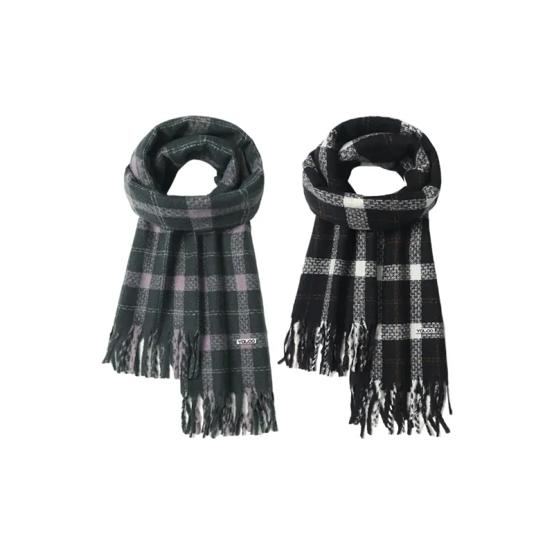 Yalu Polyester Knit Scarves Unisex Gift Box Set-8