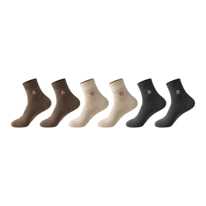 PAUL FRANK Mid Calf Socks Men's Combo Set-7