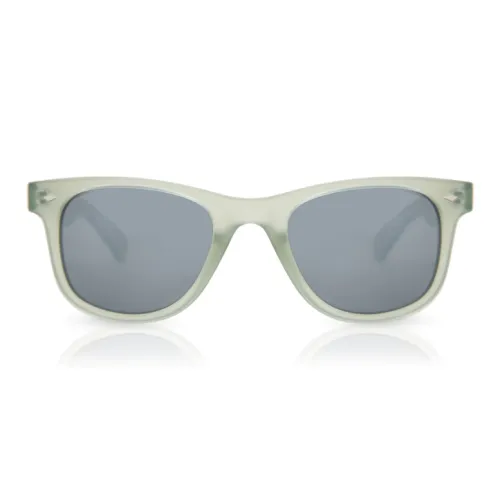 Polaroid Metal Square Sunglasses Unisex Green