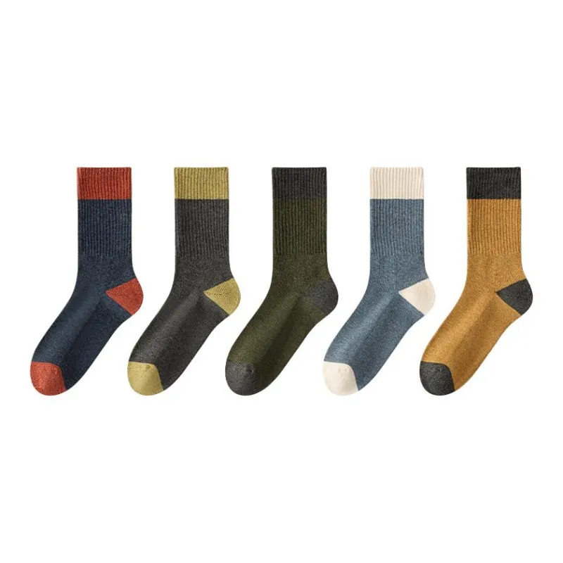 MIIOW Knee High Socks Men's Combo Set-17