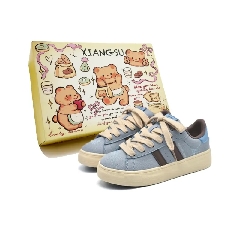 XIANGSU Anti Slip Wear Resistant Low Top Skateboard Shoes Women's Pink-15