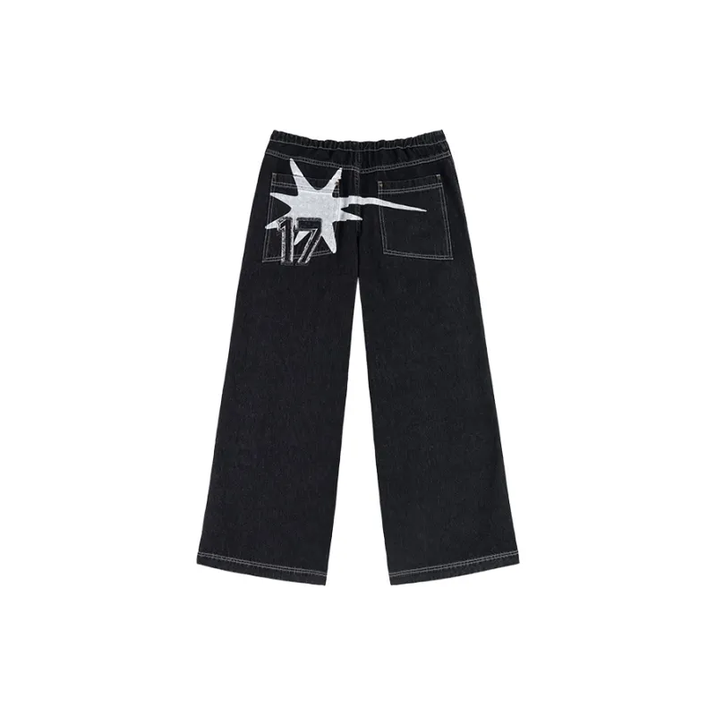 Starwalk Soldier Jeans Unisex Navy Blue-1