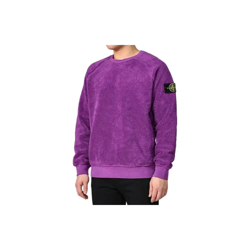 STONE ISLAND Sweatshirt Men's Purple-4