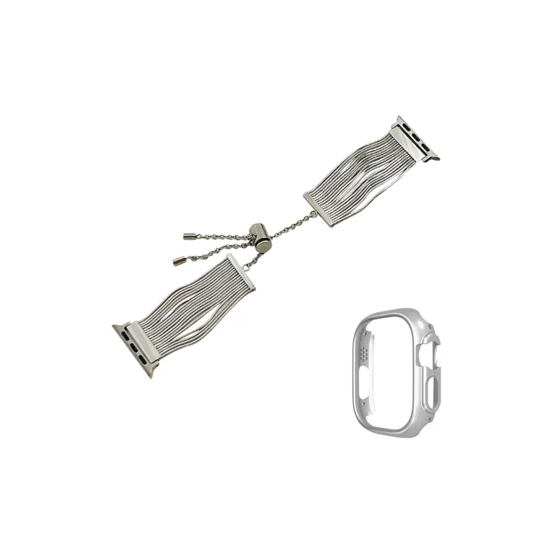 MSSM Watch Band Apple Compatibility Stainless Steel Material-7