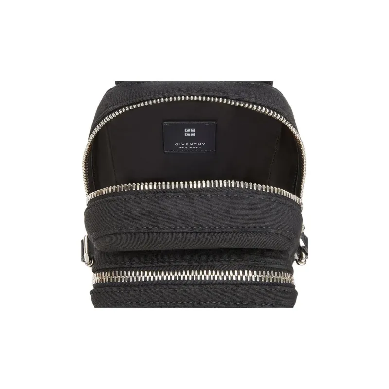 Givenchy Polyamide Camera Bag, Shoulder Bag, Crossbody Bag Small Size Men's Black-5