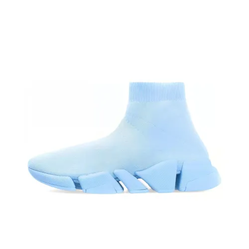 Balenciaga Speed 2.0 Full Light Blue Women's