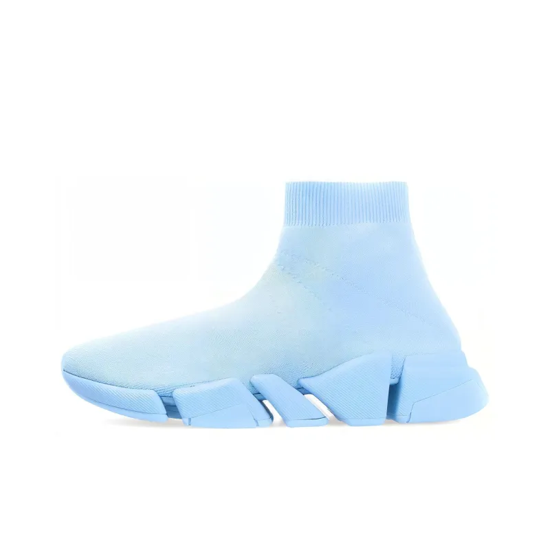 Balenciaga Speed 2.0 Full Light Blue Women's-0