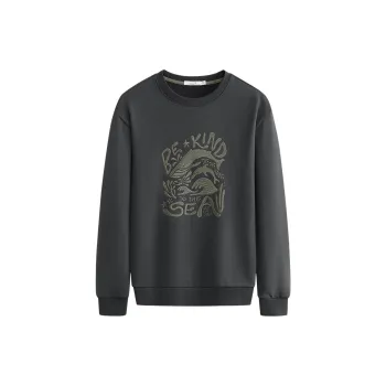 Dance With Wolves Sweatshirt Men's Dark Gray