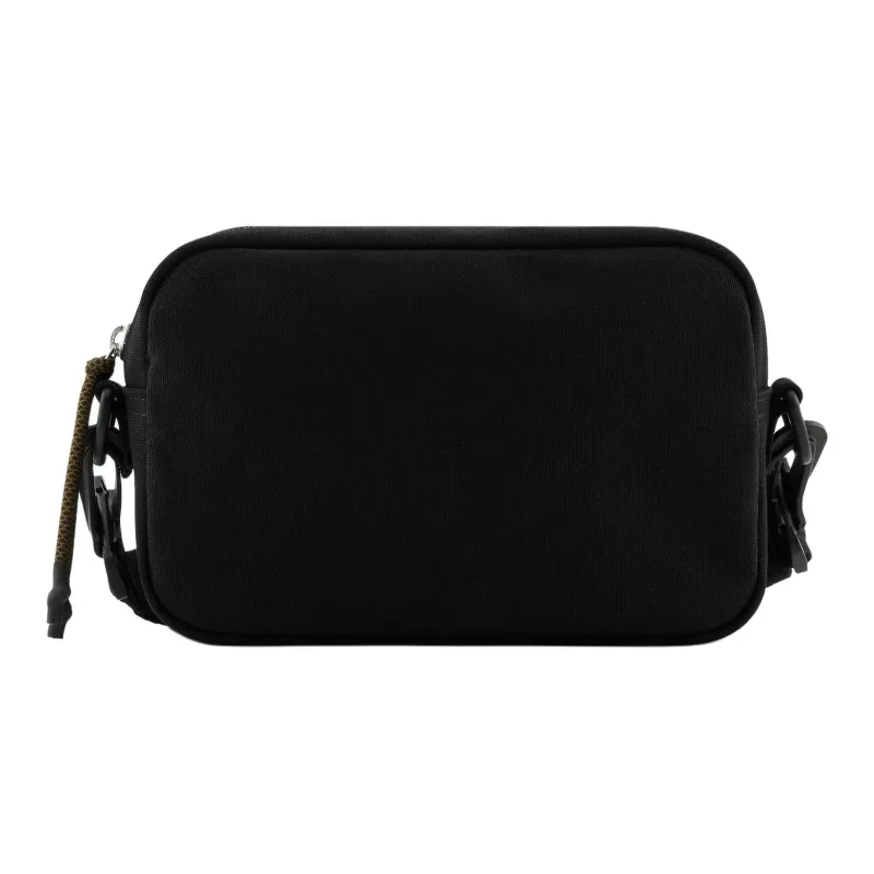 EMPORIO ARMANI Cotton Shoulder Bag, Crossbody Bag Men's Black-3