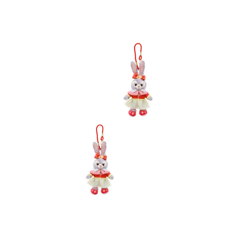 Disney StellaLou 2024 New Year's Collection Dolls Plush Pendant 13cm High-3