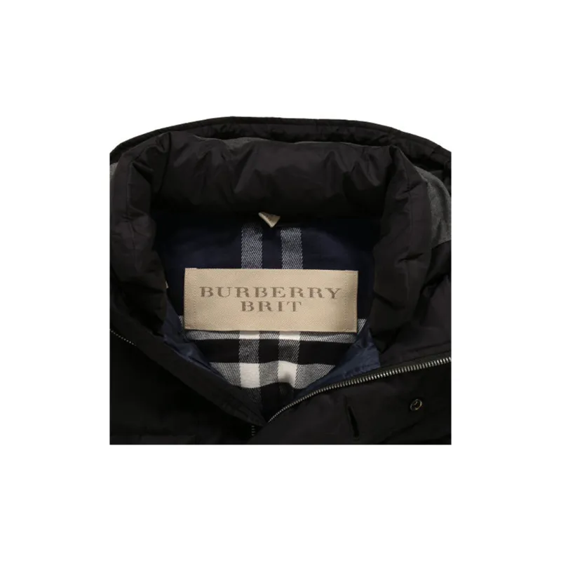Burberry Down Jacket Men's Black-5