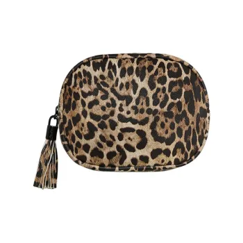 REBECCA MINKOFF Synthetic Material Makeup Bag Women's Brown & Black