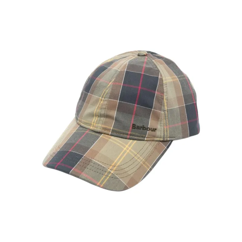 BARBOUR Cotton Baseball Caps Women's Light Green-0