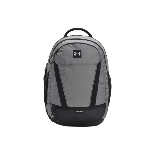 Under Armour Hustle Polyester Backpack Regular Women's Gray