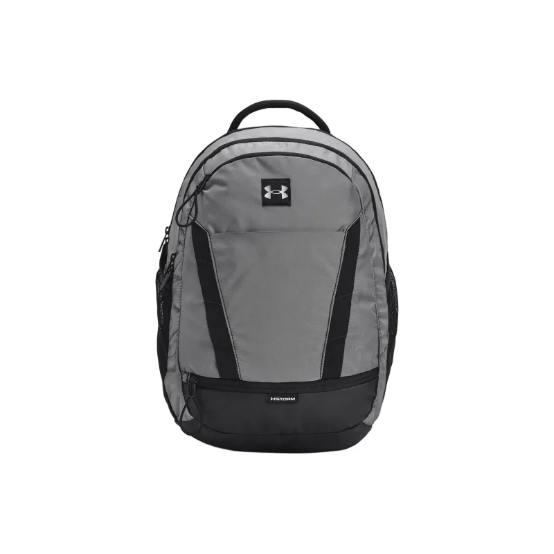 Under Armour Hustle Polyester Backpack Regular Women's Gray-0