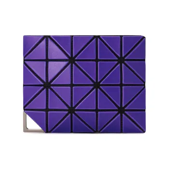 ISSEY MIYAKE Flipper Polyvinyl Chloride Resin Card Holder Women's Purple