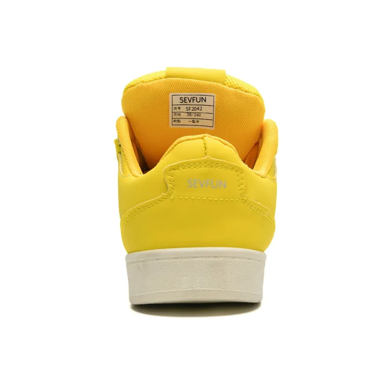7 SEVFUN Low Top Skateboard Shoes Unisex Blue White-20