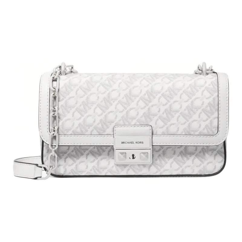 MICHAEL KORS Artificial Leather One Shoulder Handbag Small Size Women's White-0