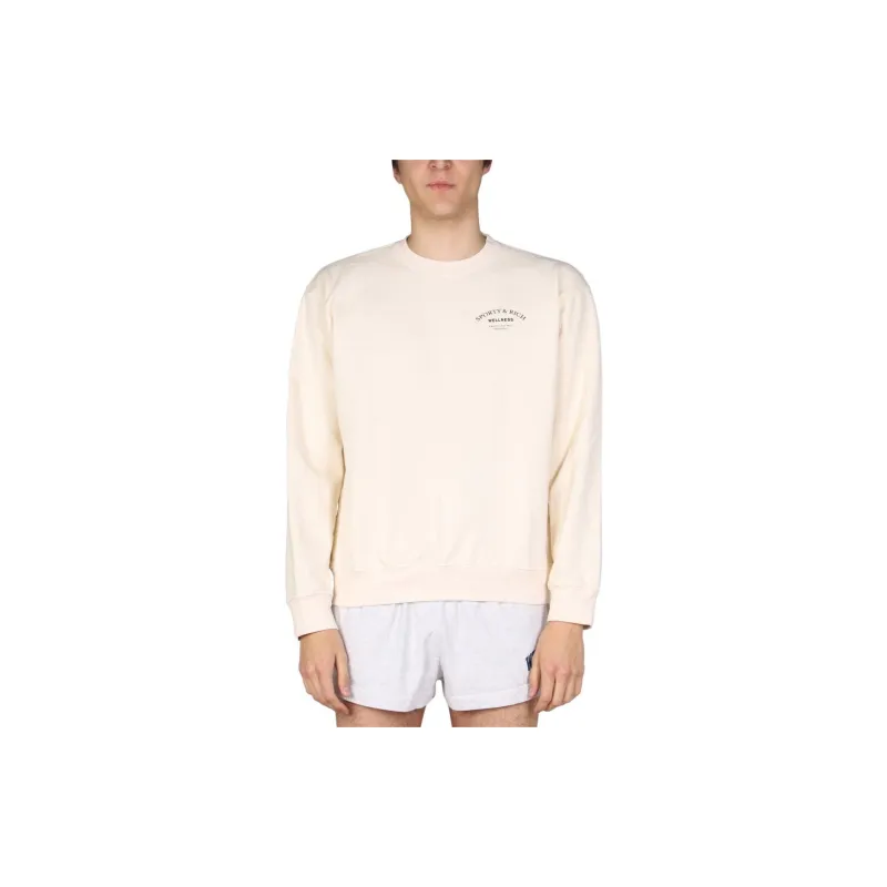 SPORTY & RICH Sweatshirts Women's Ivory-2