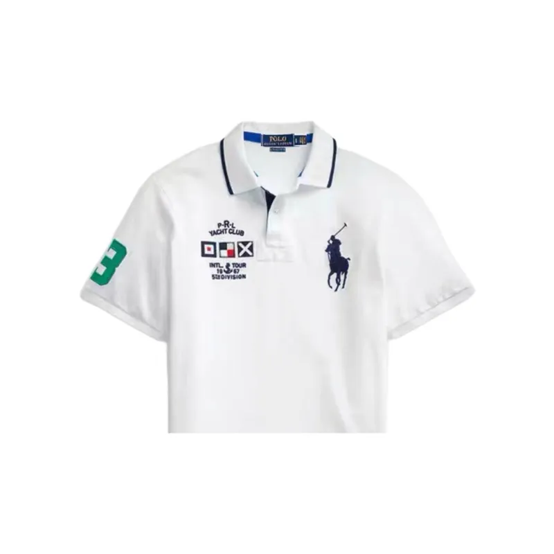 Polo Ralph Lauren Polo Shirt Men's White-5