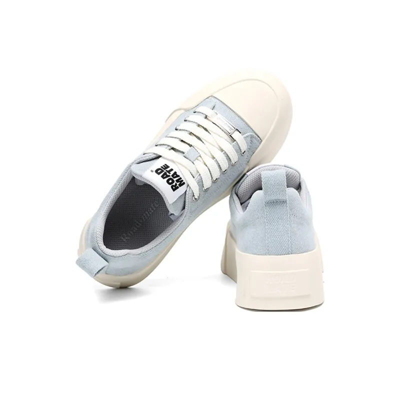 Road Mate Slip-Resistant Lightweight Breathable Skateboard Shoes Women's Sky Blue-4