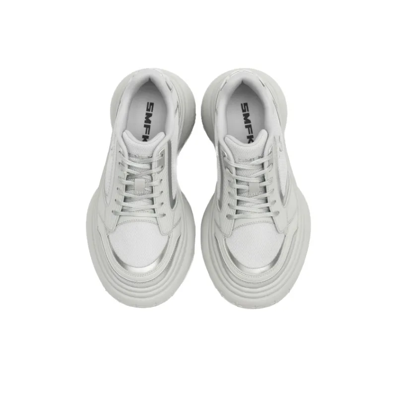 SMFK Low-Top Chunky Sneakers Unisex Dusty Gray-2